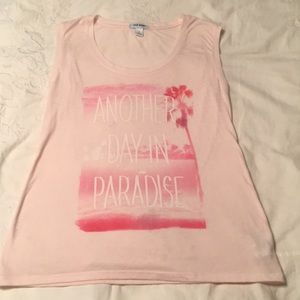 Old Navy light pink tank top